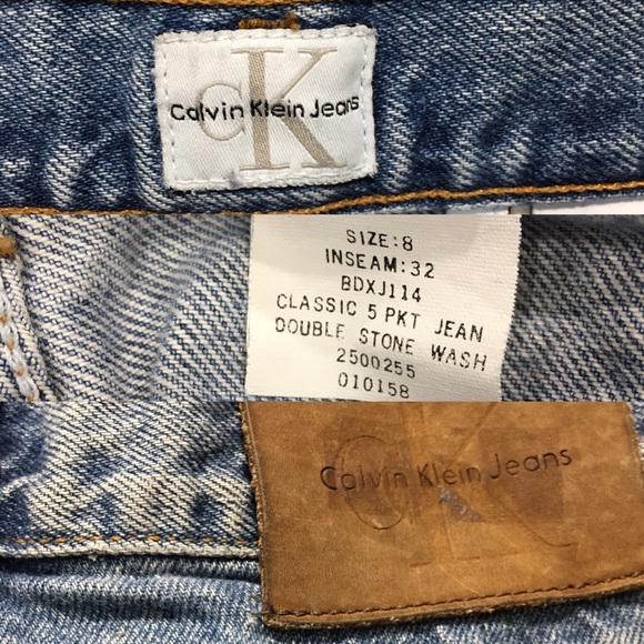 SOLD ON MERC!! Calvin Klein High waisted jeans - Picture 8 of 8